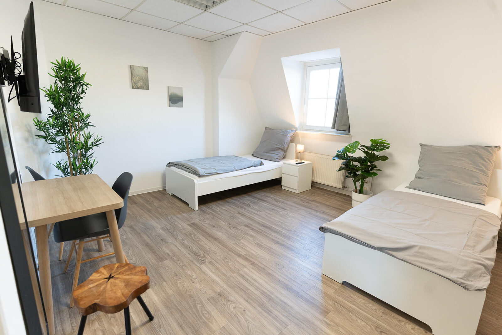 Möbliertes Doppelzimmer im Boardinghouse Darmstadt